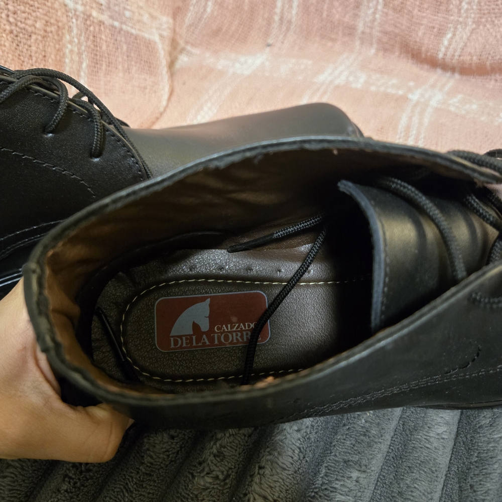 Mens 10.5 Full Leather chukka boots or dressy ankle boots Mad In Guatmalia - Picture 9 of 12